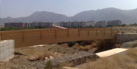 Ponte pedonale nel parco - Palermo PA